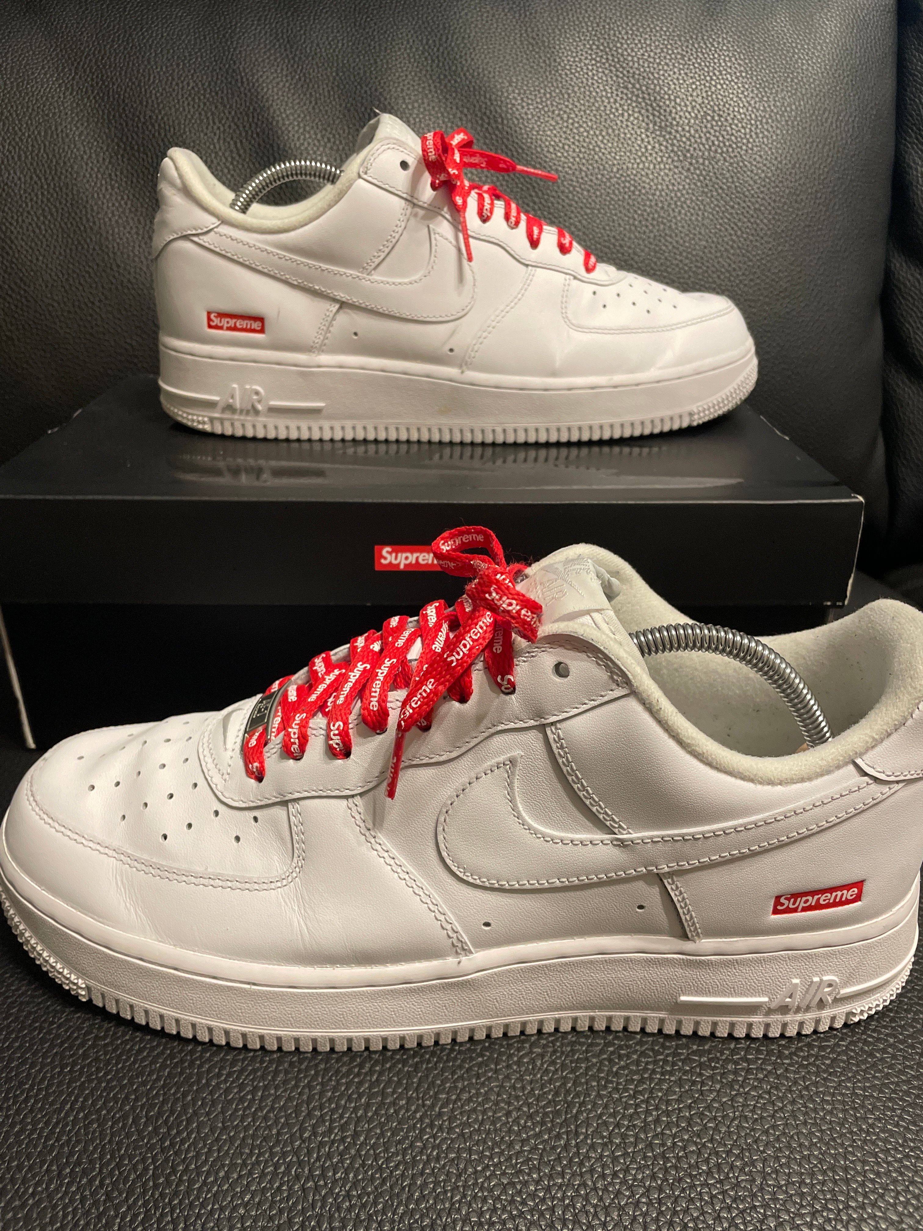 Supreme × Nike Air Force 1 Low "White"