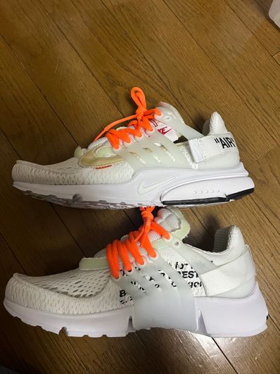Off-White × Nike Air Presto "White/Black/Cone"
