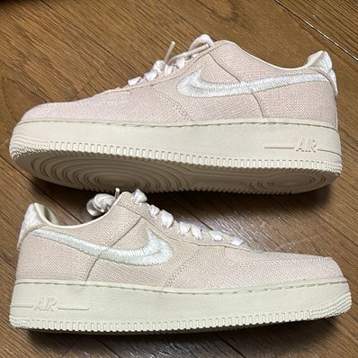 Stussy × Nike Air Force 1 Low "Fossil Stone"