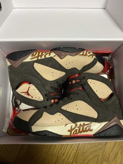 Patta × Nike Air Jordan 7 OG "Brown"