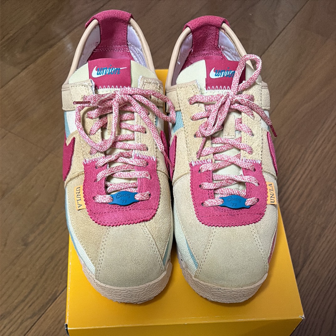 UNION × Nike Cortez "Red/Beige"