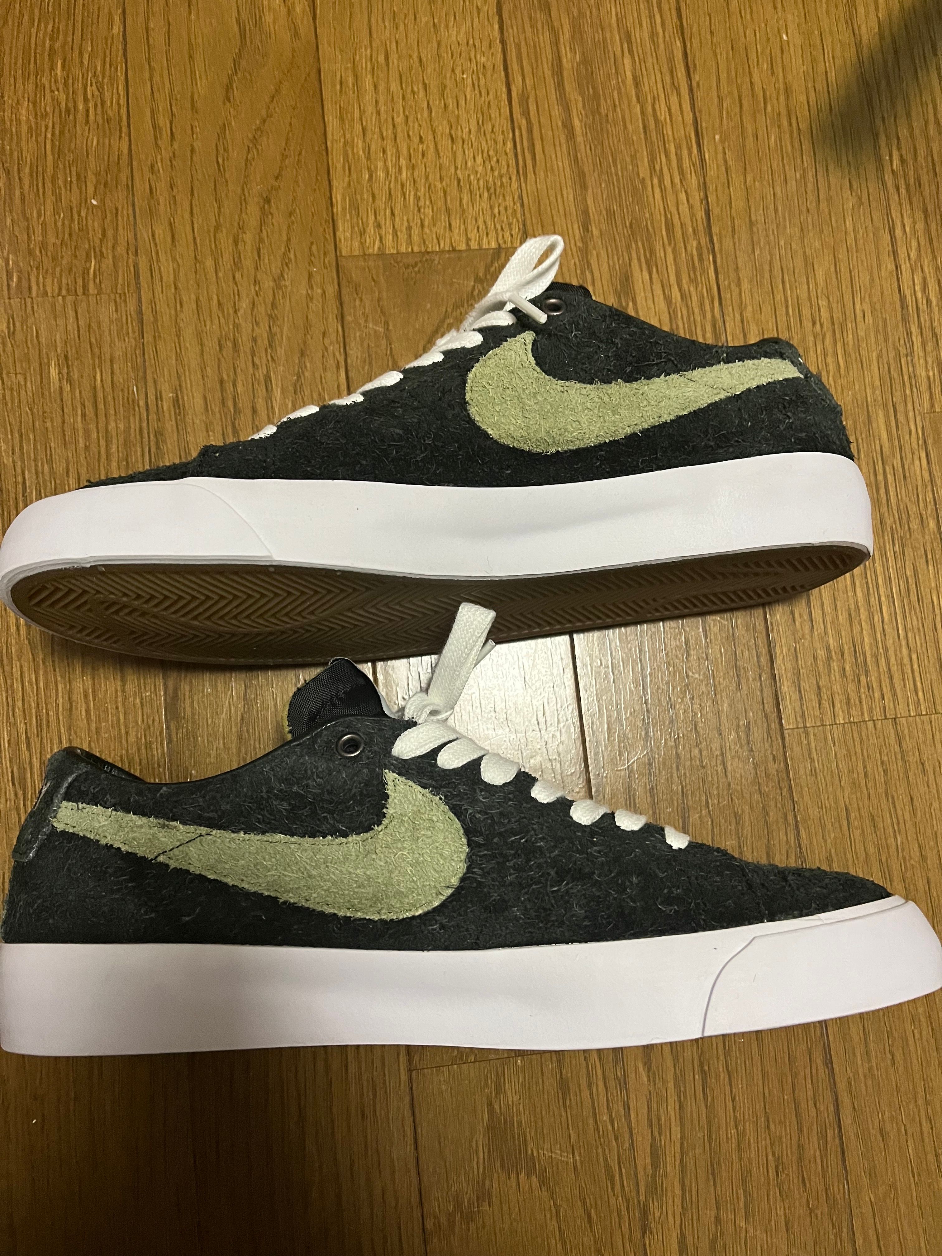 Stussy × Nike SB Blazer Low "Black/Palm Green"