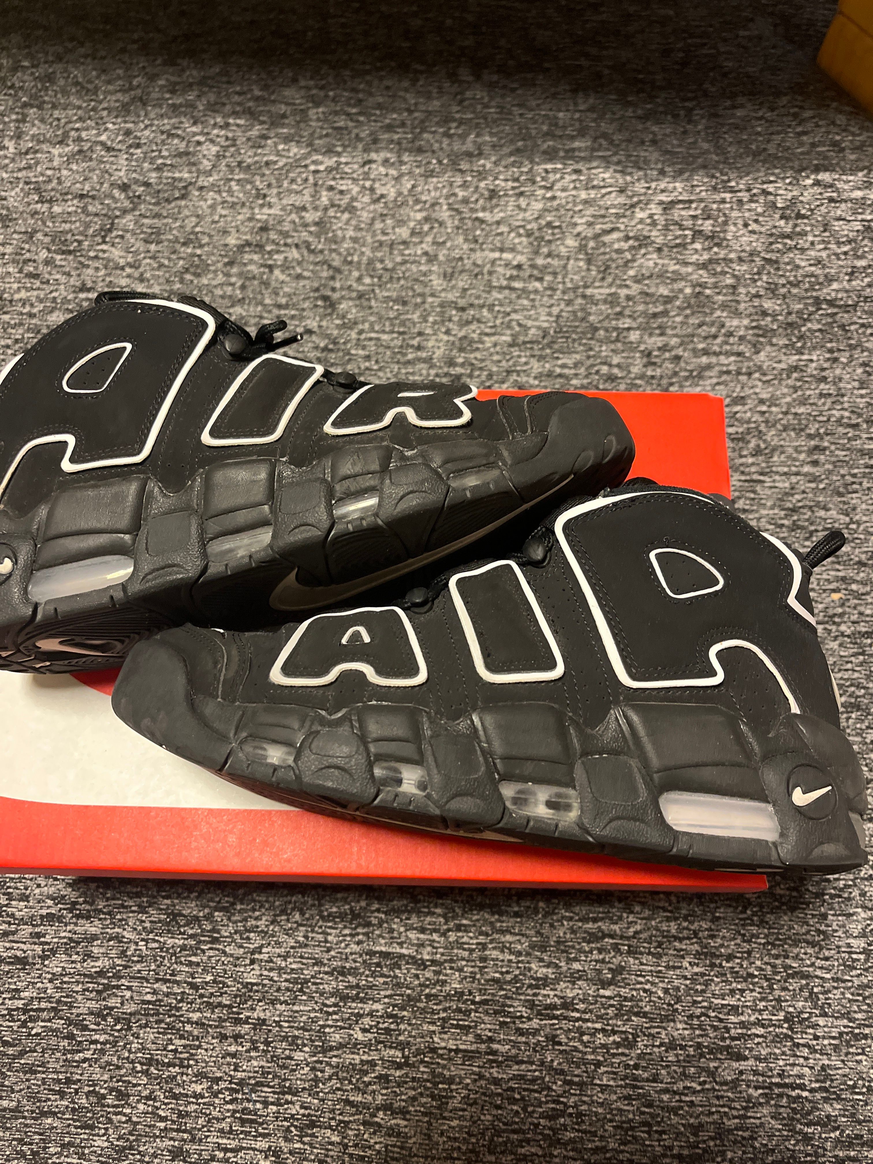 Nike Air More Uptempo "Black/White"(2020)