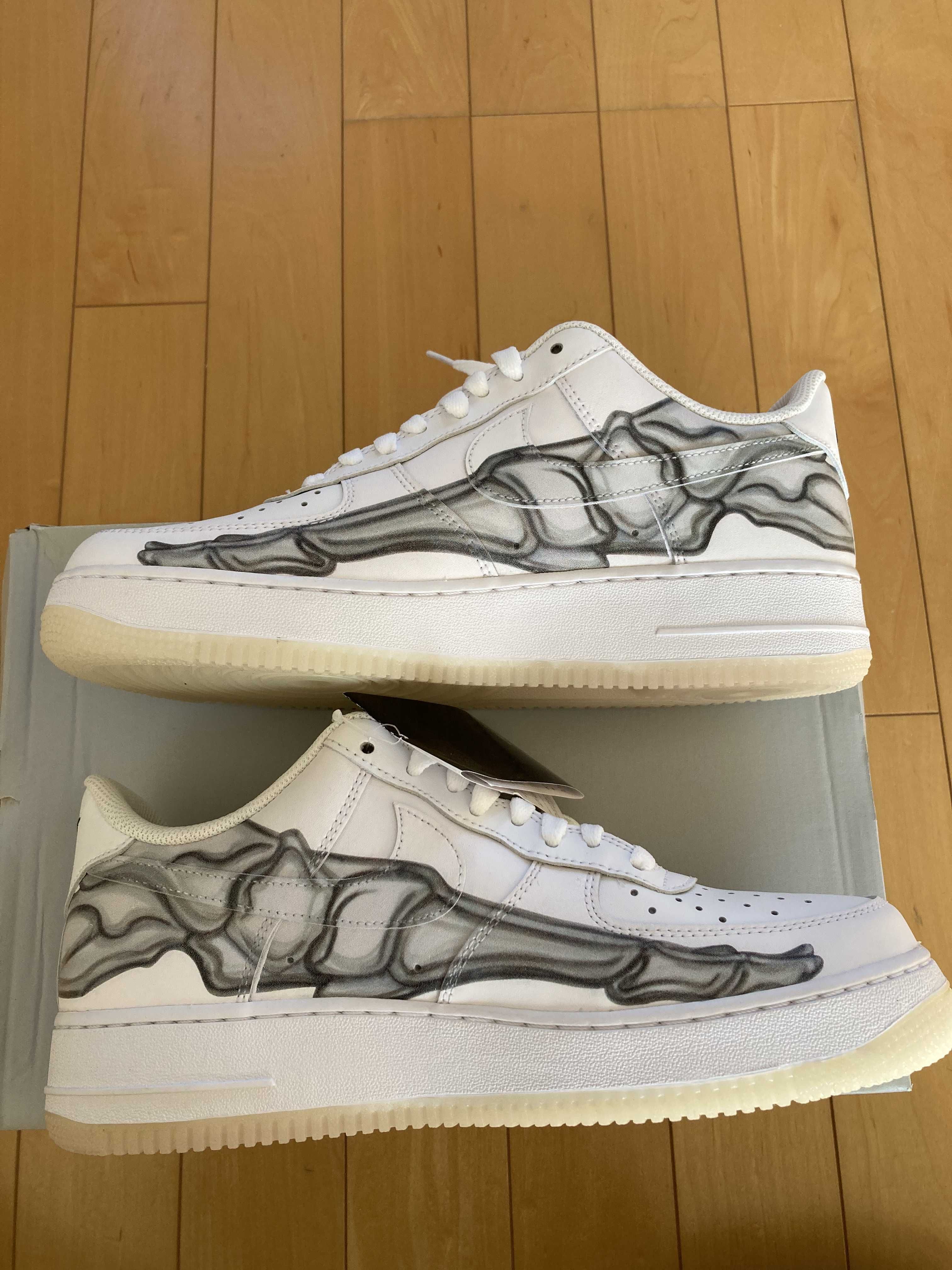 Nike Air Force 1 Low "White Skeleton"