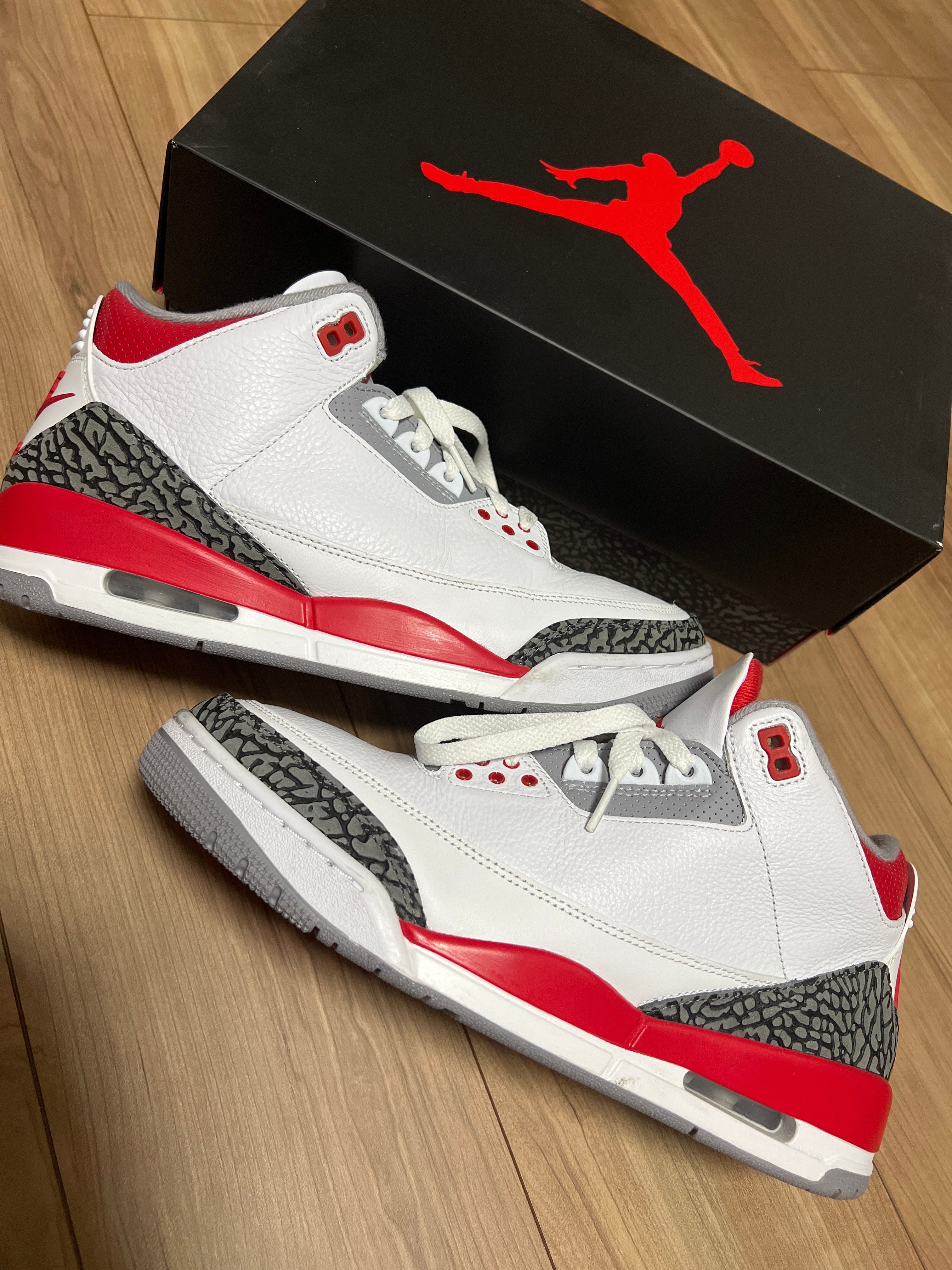 Nike Air Jordan 3 Retro OG "Fire Red" (2022)