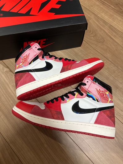 Spider-Man × Nike Air Jordan 1 Retro High OG SP "Spider-Man: Across the Spider-Verse/University Red"