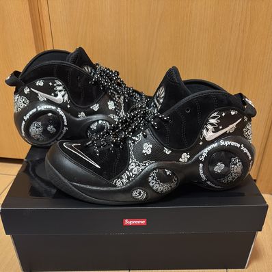 Supreme × Nike Air Zoom Flight 95 SP "Black/White"