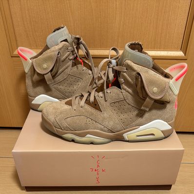 Travis Scott × Nike Air Jordan 6 "British Khaki"