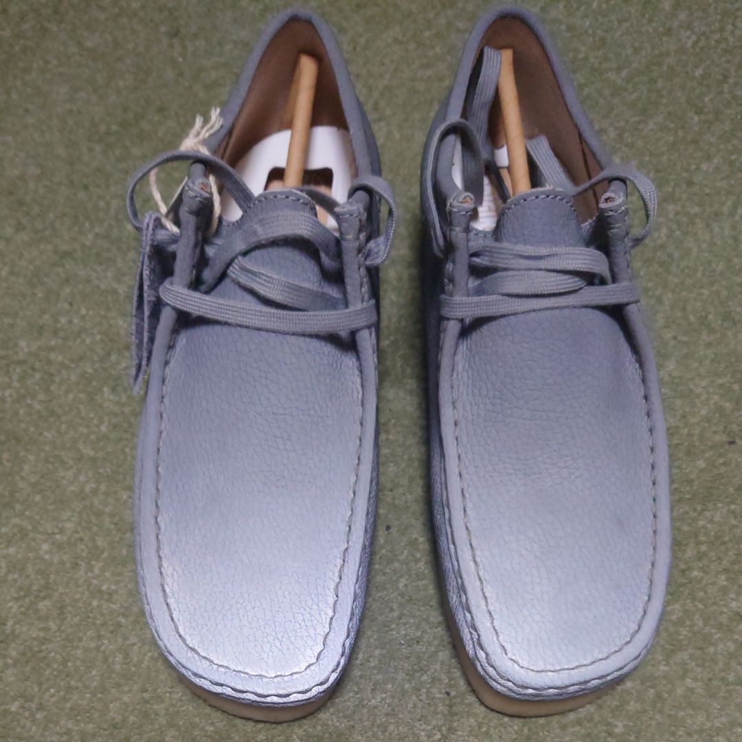 Supreme × Clarks Reflective Wallabee "Silver" (25SS Week 17)