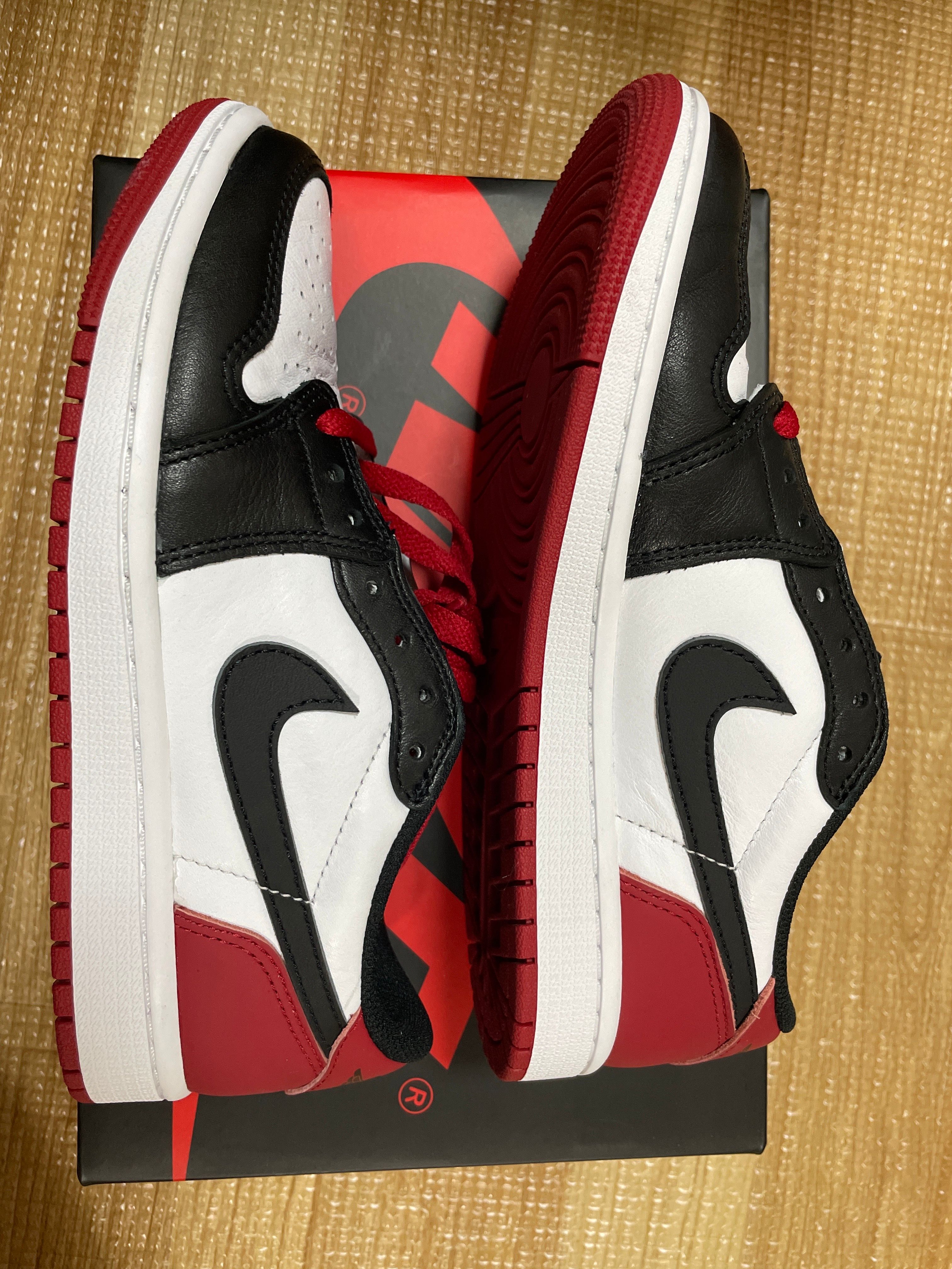 Nike Air Jordan 1 Retro Low OG "Black Toe"