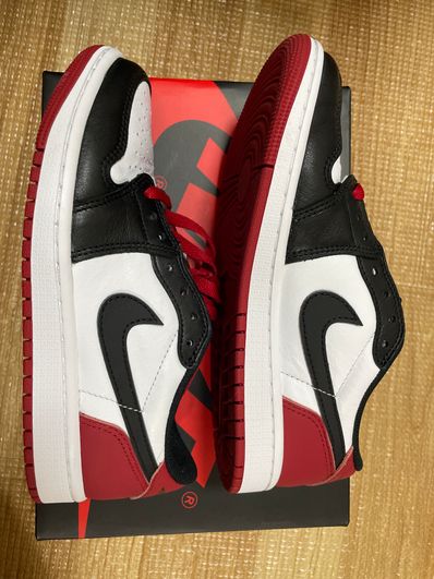 Nike Air Jordan 1 Retro Low OG "Black Toe"