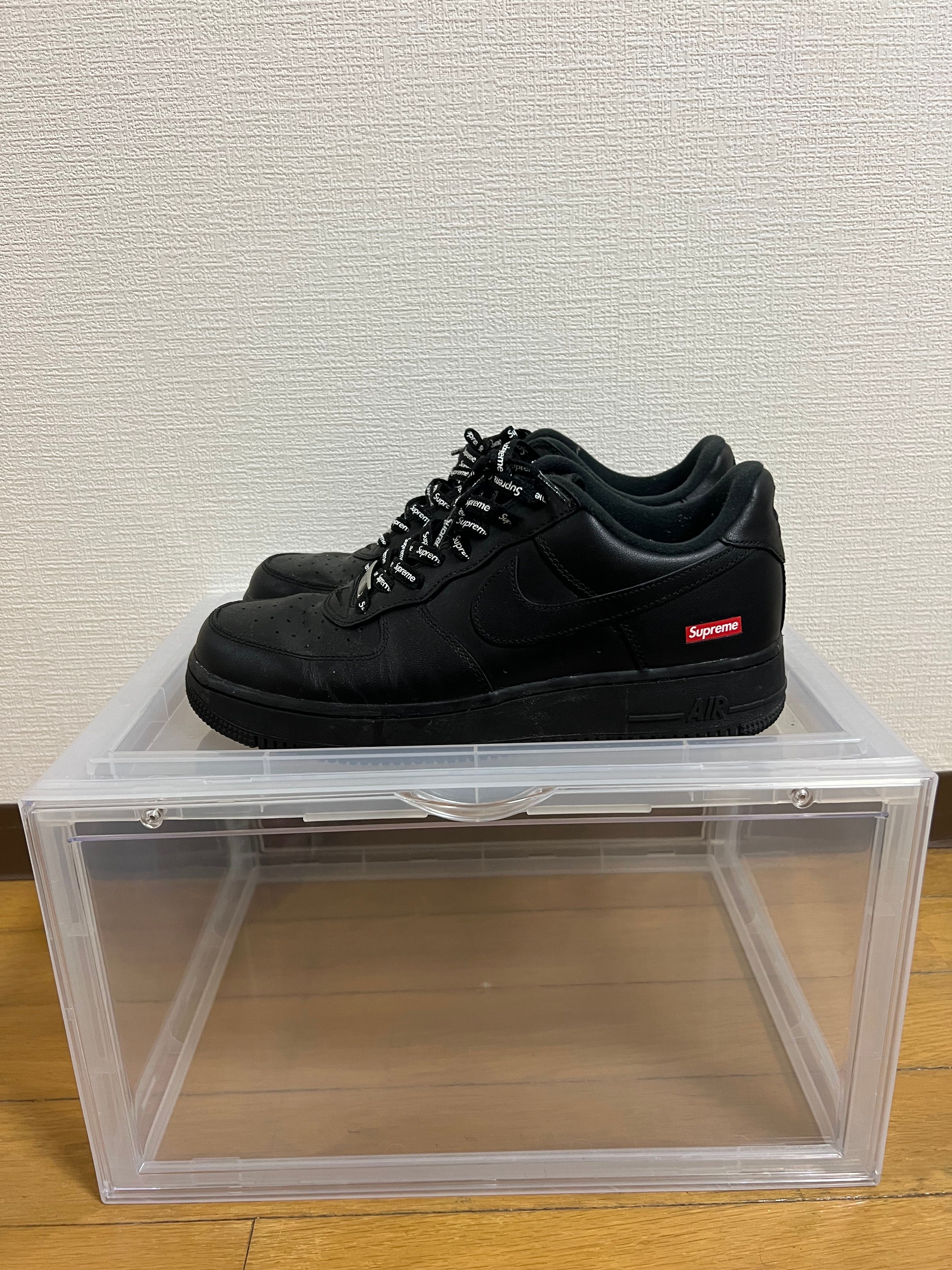 Supreme × Nike Air Force 1 Low "Black"
