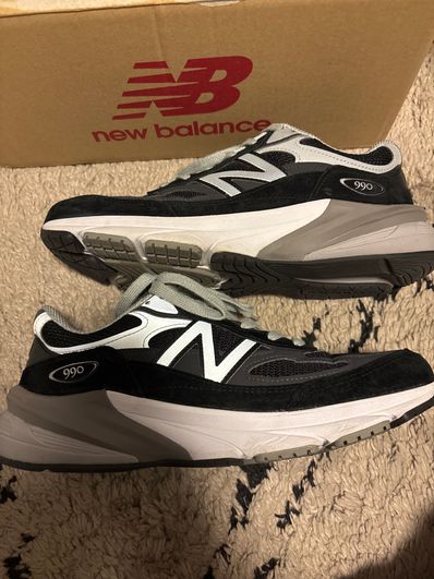 New Balance 990V6 "Black" (Heel NB Logo)