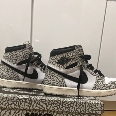 Nike Air Jordan 1 High OG "White Cement/Safari"