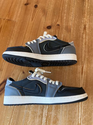 Nike Air Jordan 1 Low OG EX "Black and Smoke Grey"