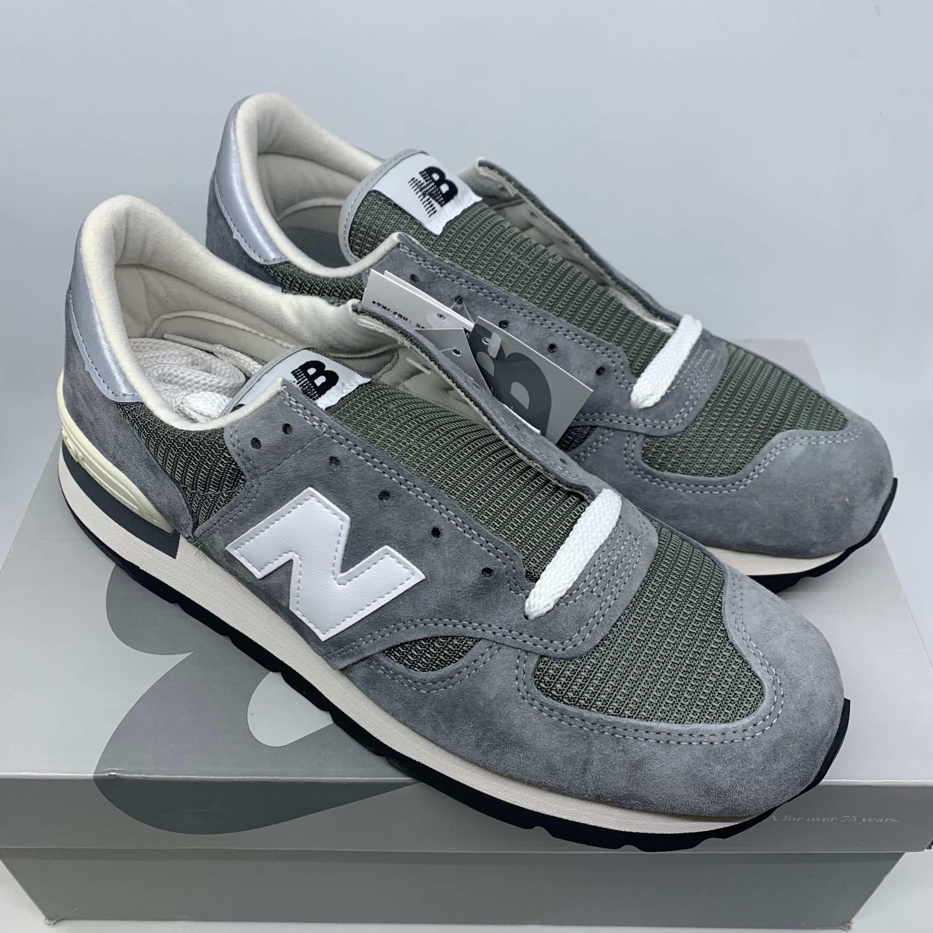 New Balance 990V1 Made in USA "Gray"