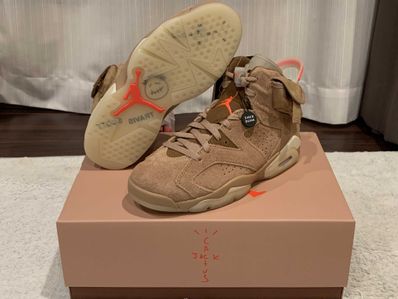Travis Scott × Nike Air Jordan 6 "British Khaki"