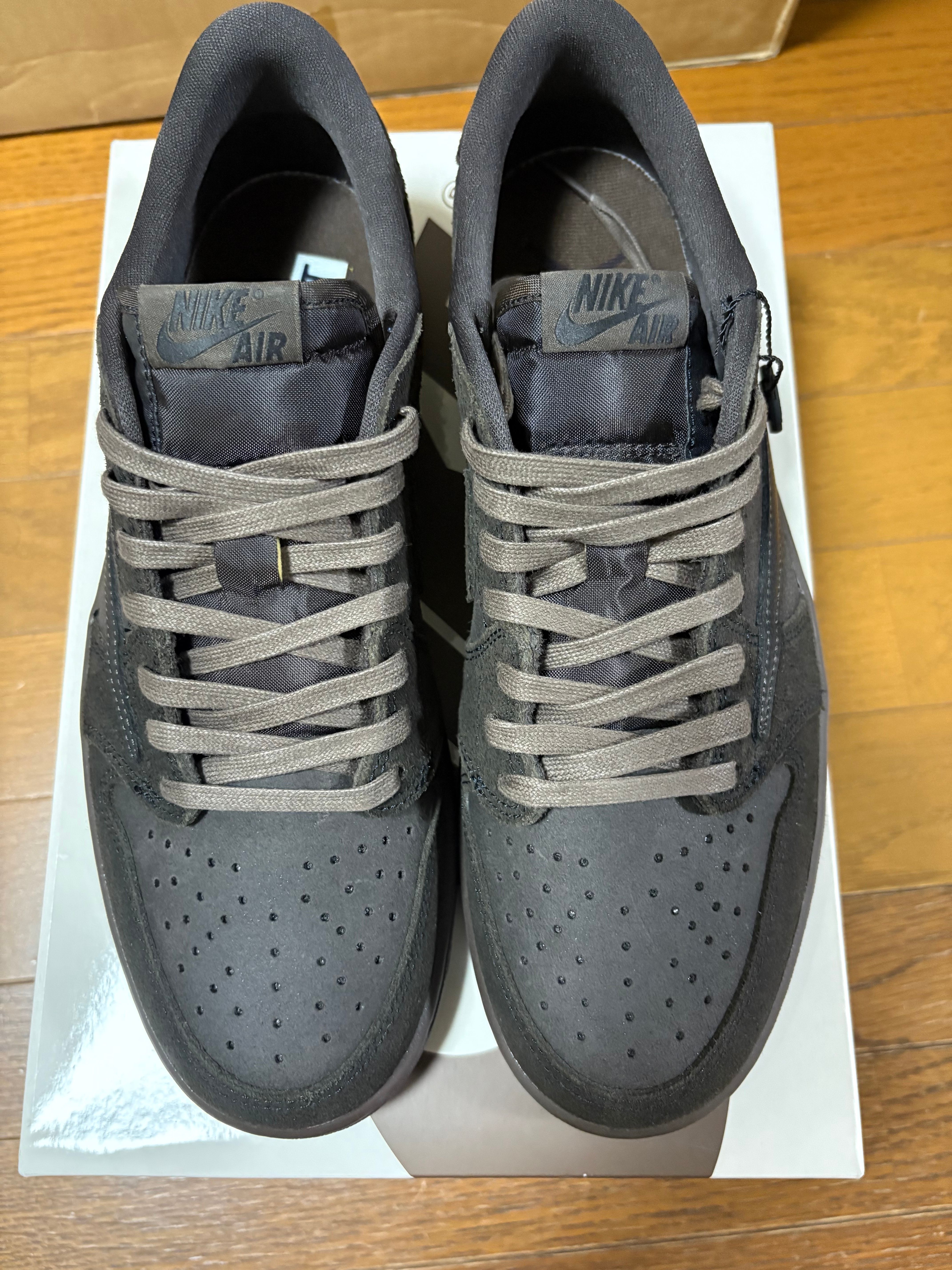 Travis Scott × Nike Air Jordan 1 Low OG SP "Velvet Brown and Dark Mocha"