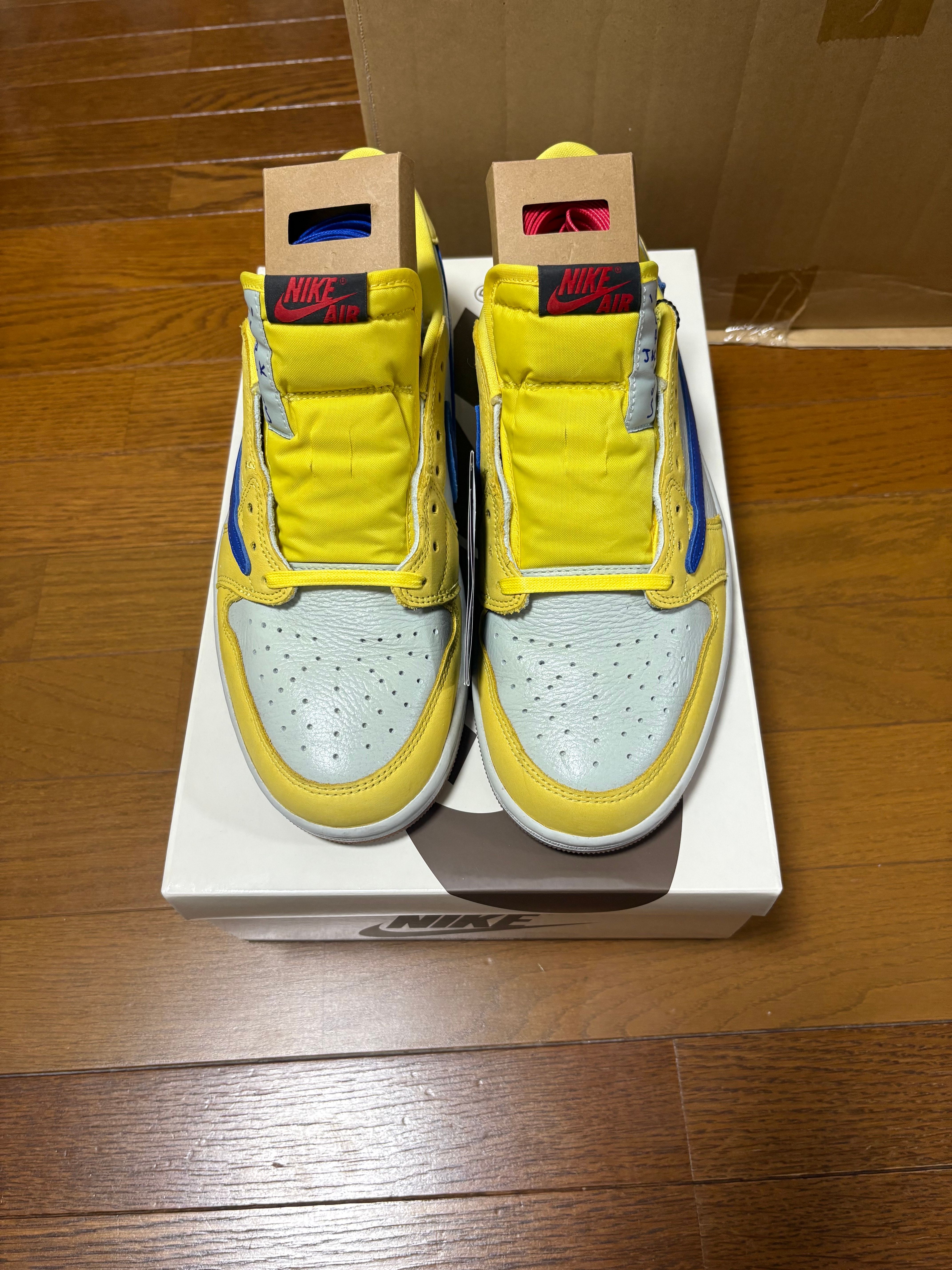 Travis Scott × Nike Women's Air Jordan 1 Retro Low OG "Canary"