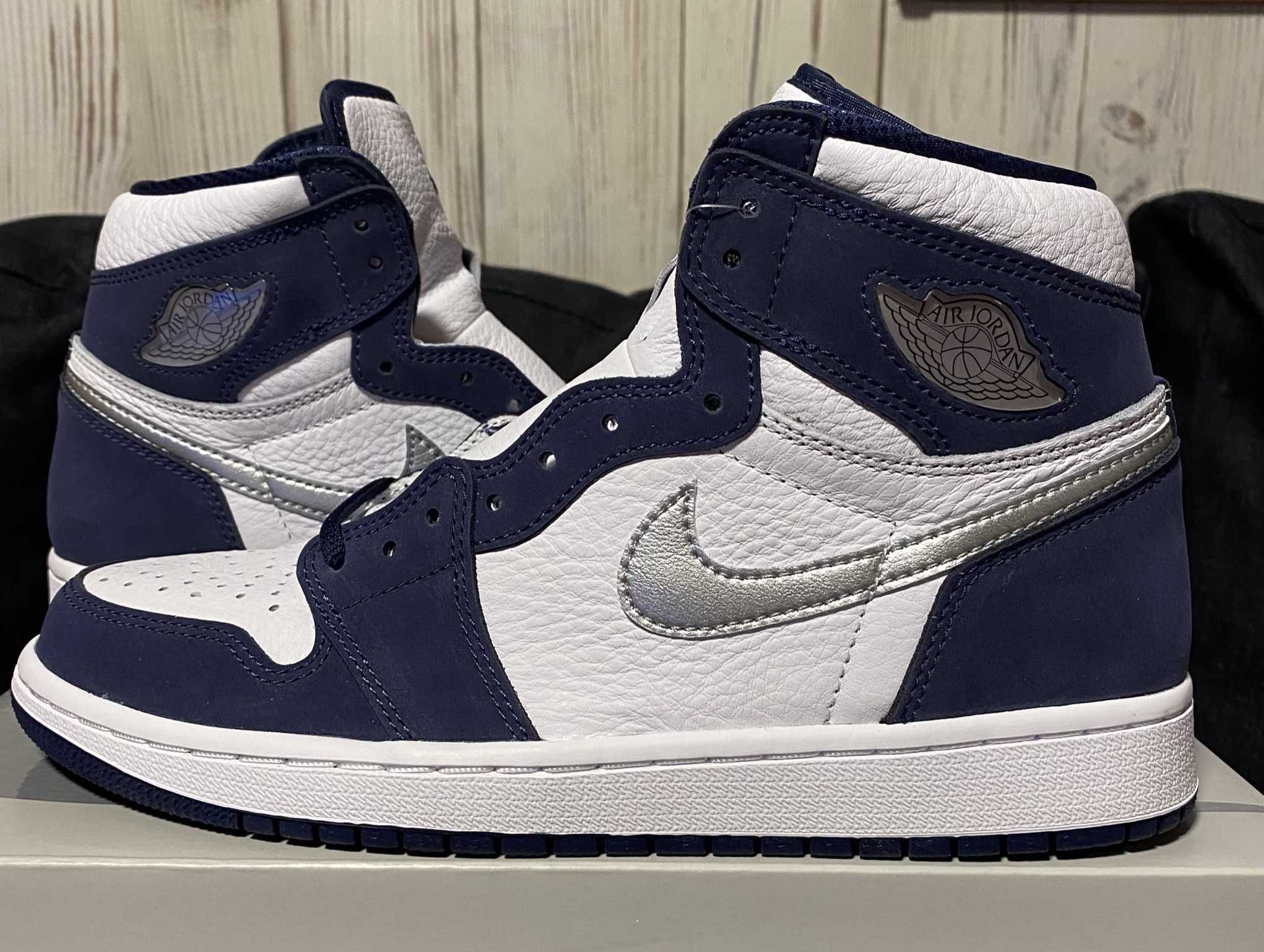 Nike Air Jordan 1 High OG CO.JP "White/Midnight Navy" (2020)(ブリーフケースなし)