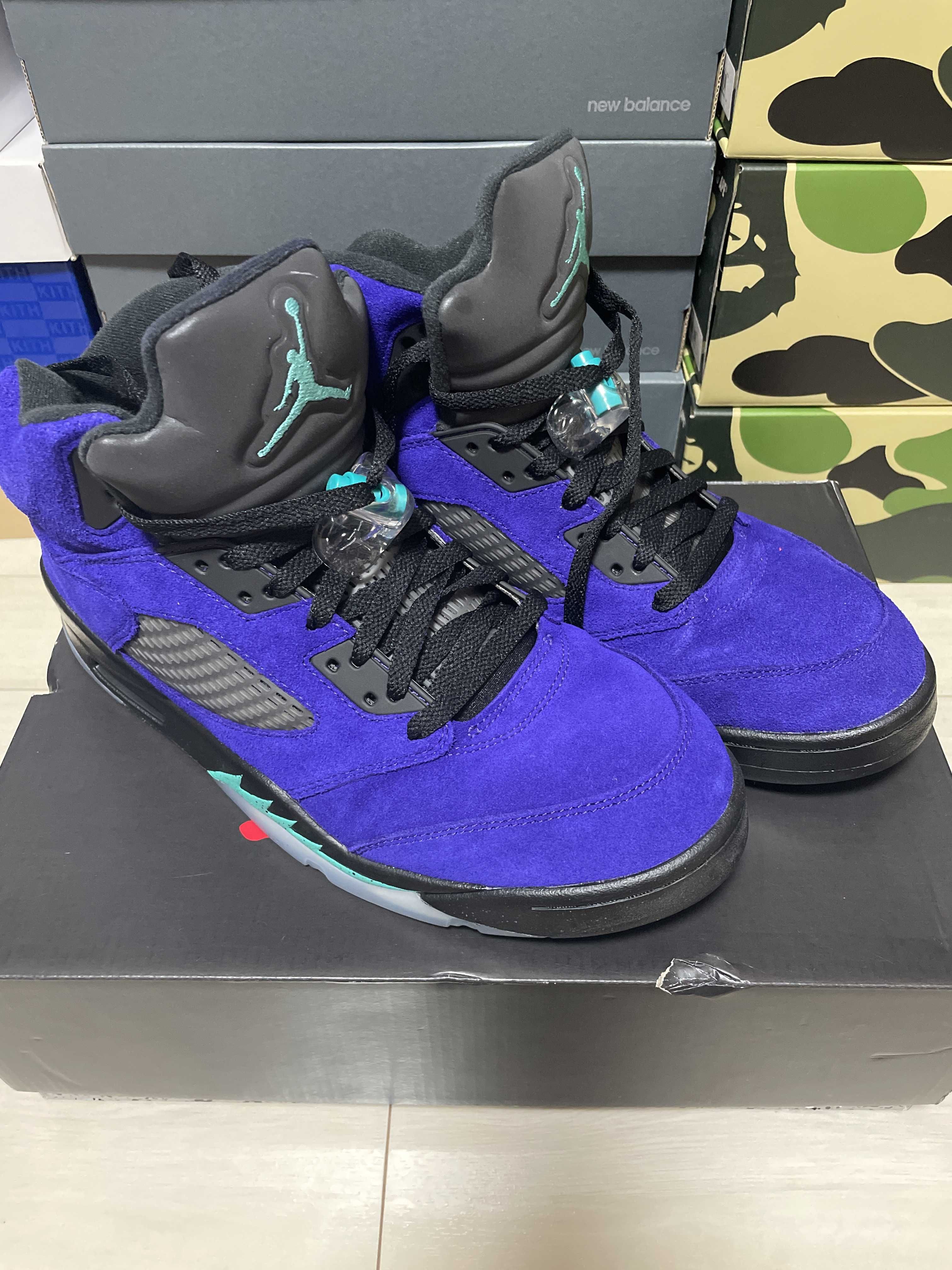 NIKE AIR JORDAN 5 "PURPLE GRAPE"