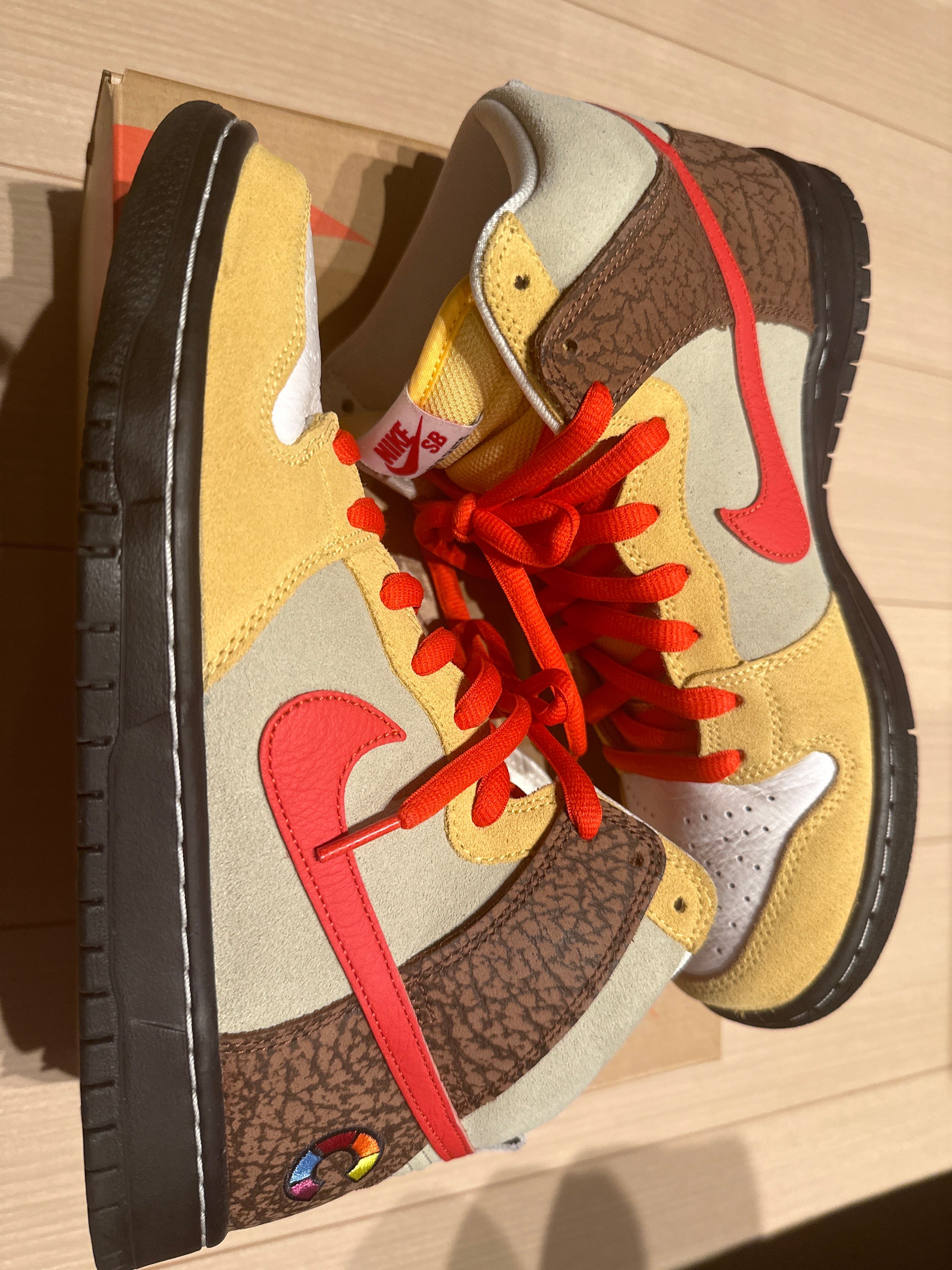 Color Skates x Nike SB Dunk High "Kebab And Destroy"