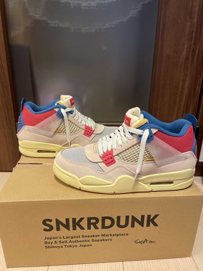 UNION × Nike Air Jordan 4 SP "Guava Ice/Light Fusion Red"