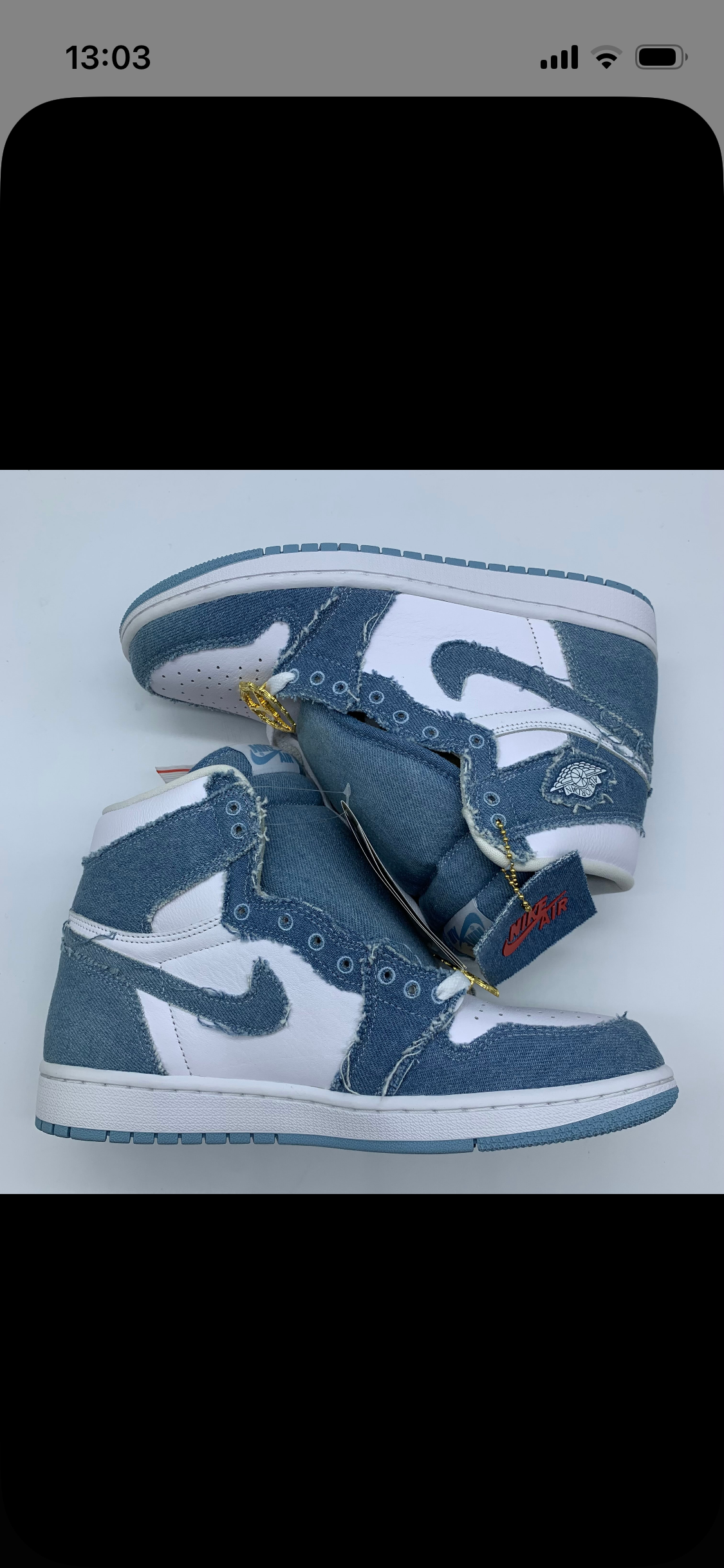 Nike Women's Air Jordan 1 High OG "Denim"