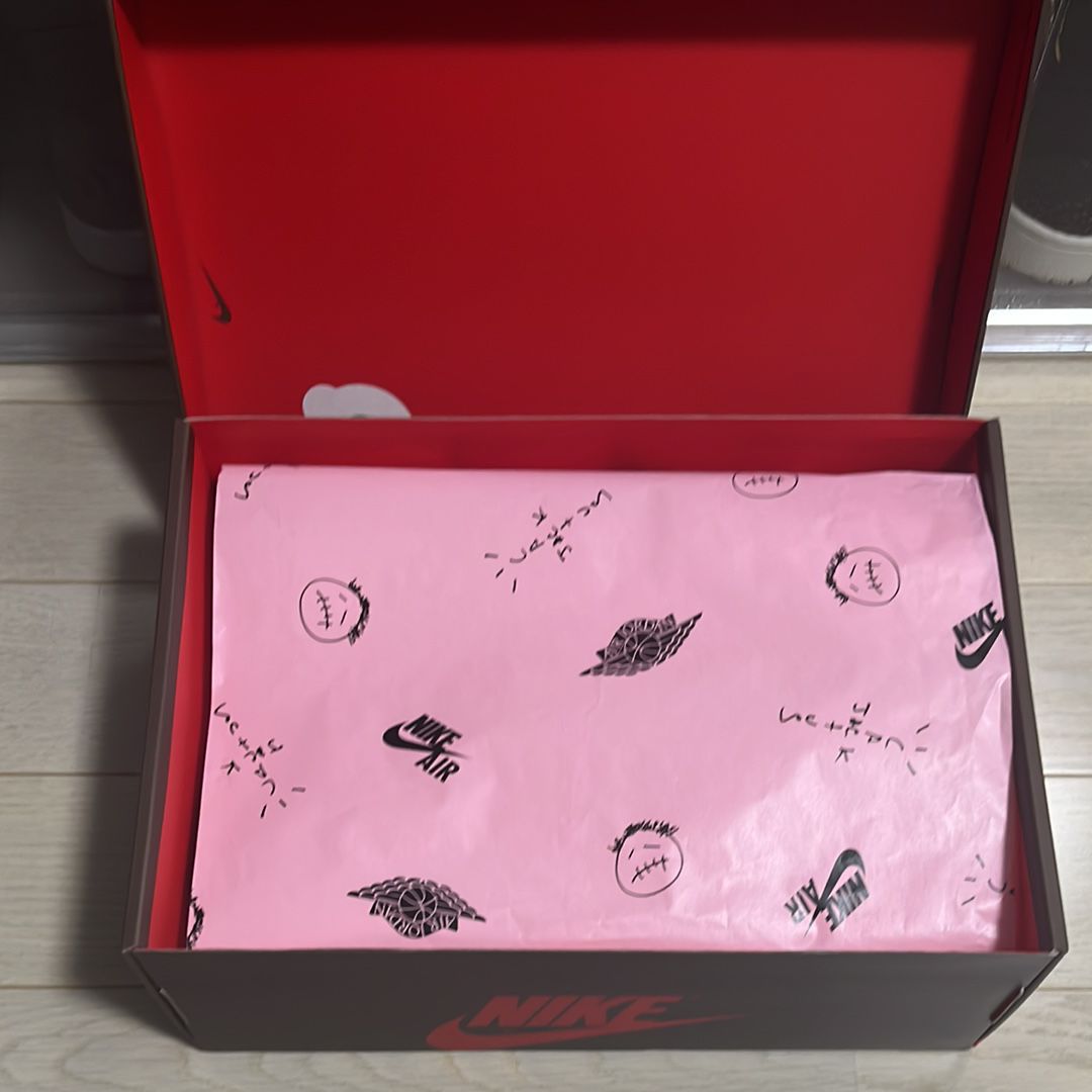 Travis Scott × Nike Air Jordan 1 Low OG SP-T "Black/Dark Mocha"