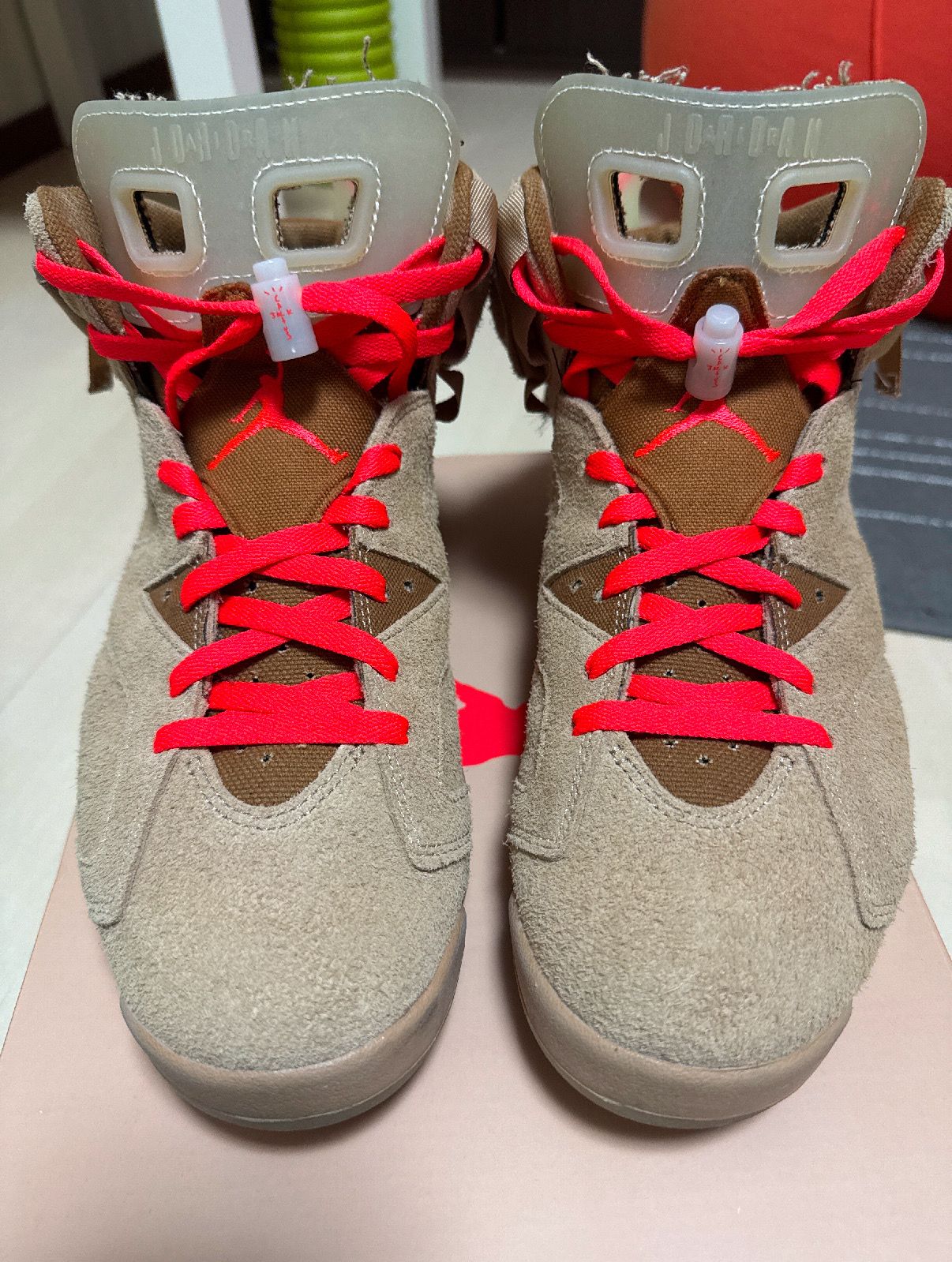 Travis Scott × Nike Air Jordan 6 "British Khaki"