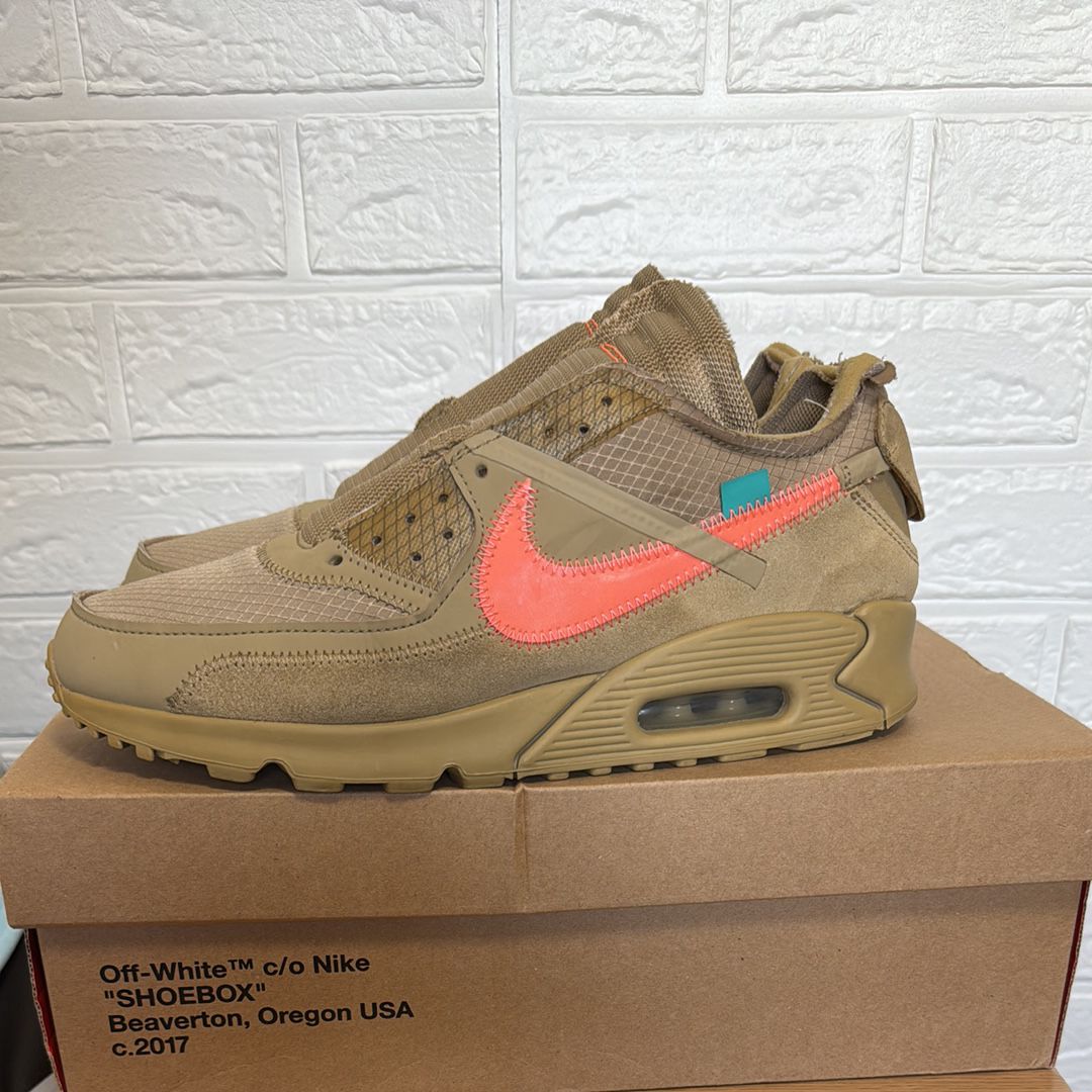 Off-White × Nike Air Max 90 "Desert Ore"