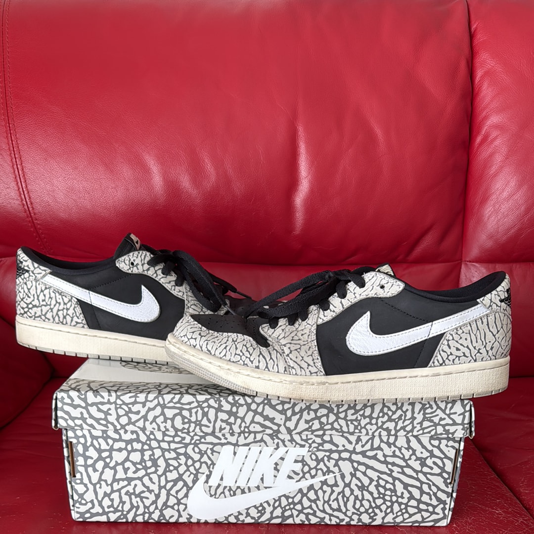 Nike Air Jordan 1 Retro Low OG "Black Cement"