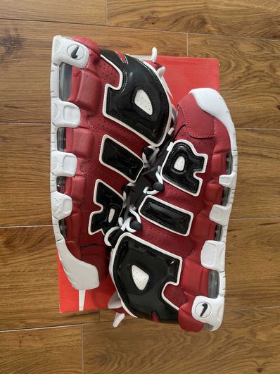Nike Air More Uptempo ’96 "Black and Varsity Red" (2021)