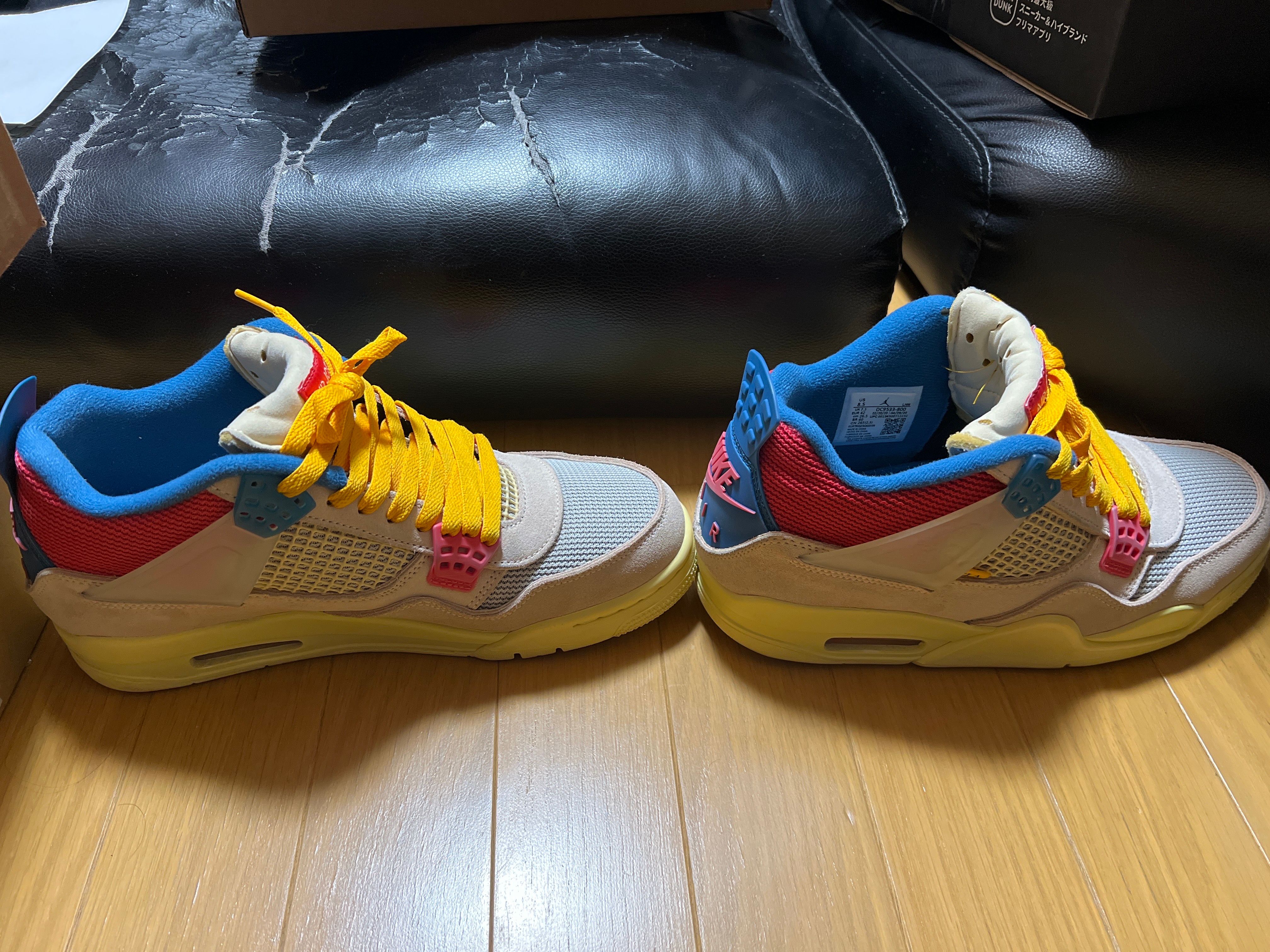 UNION × Nike Air Jordan 4 SP "Guava Ice/Light Fusion Red"