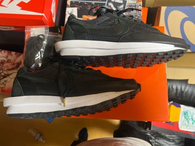 sacai × Nike LDV Waffle "Triple Black"