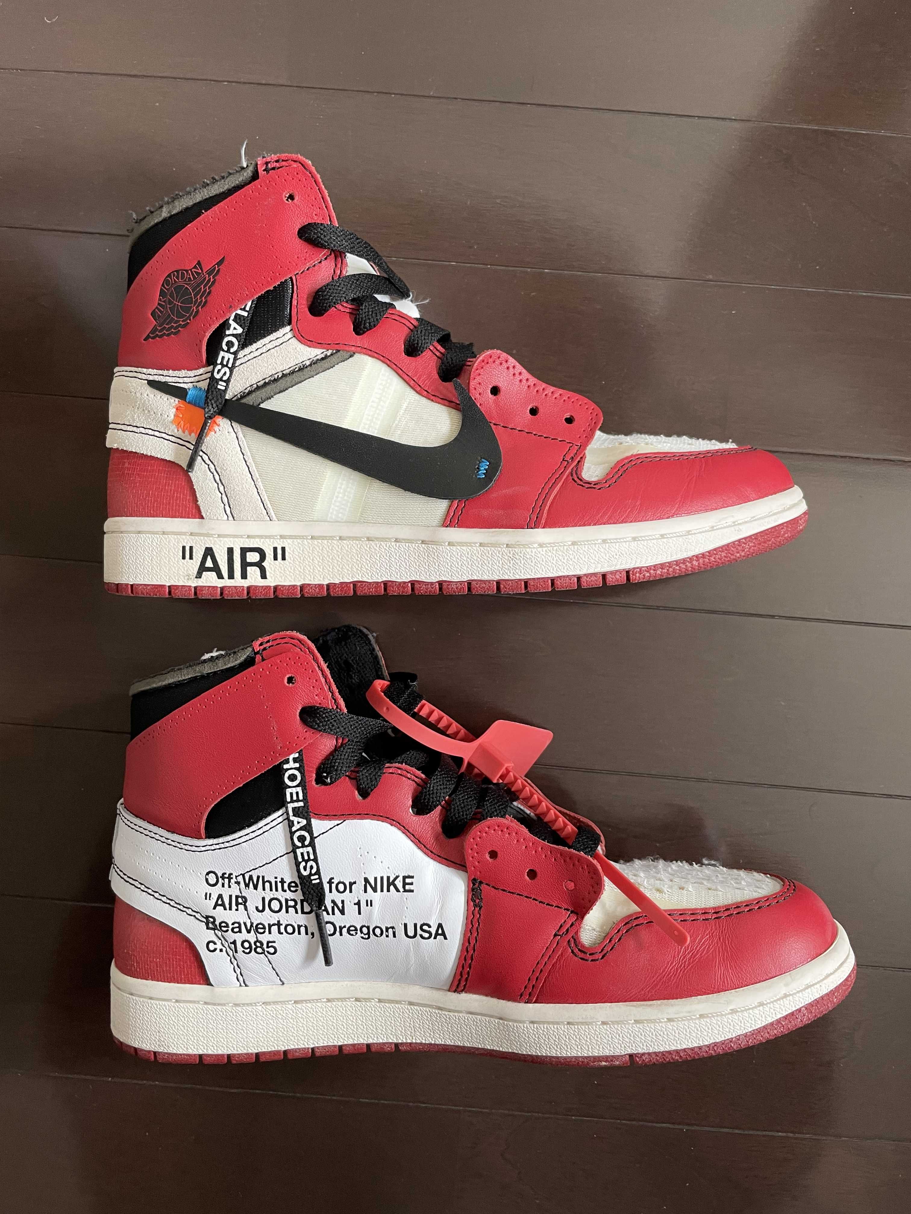 Off-White × Nike Air Jordan 1 Retro High The Ten "Chicago"