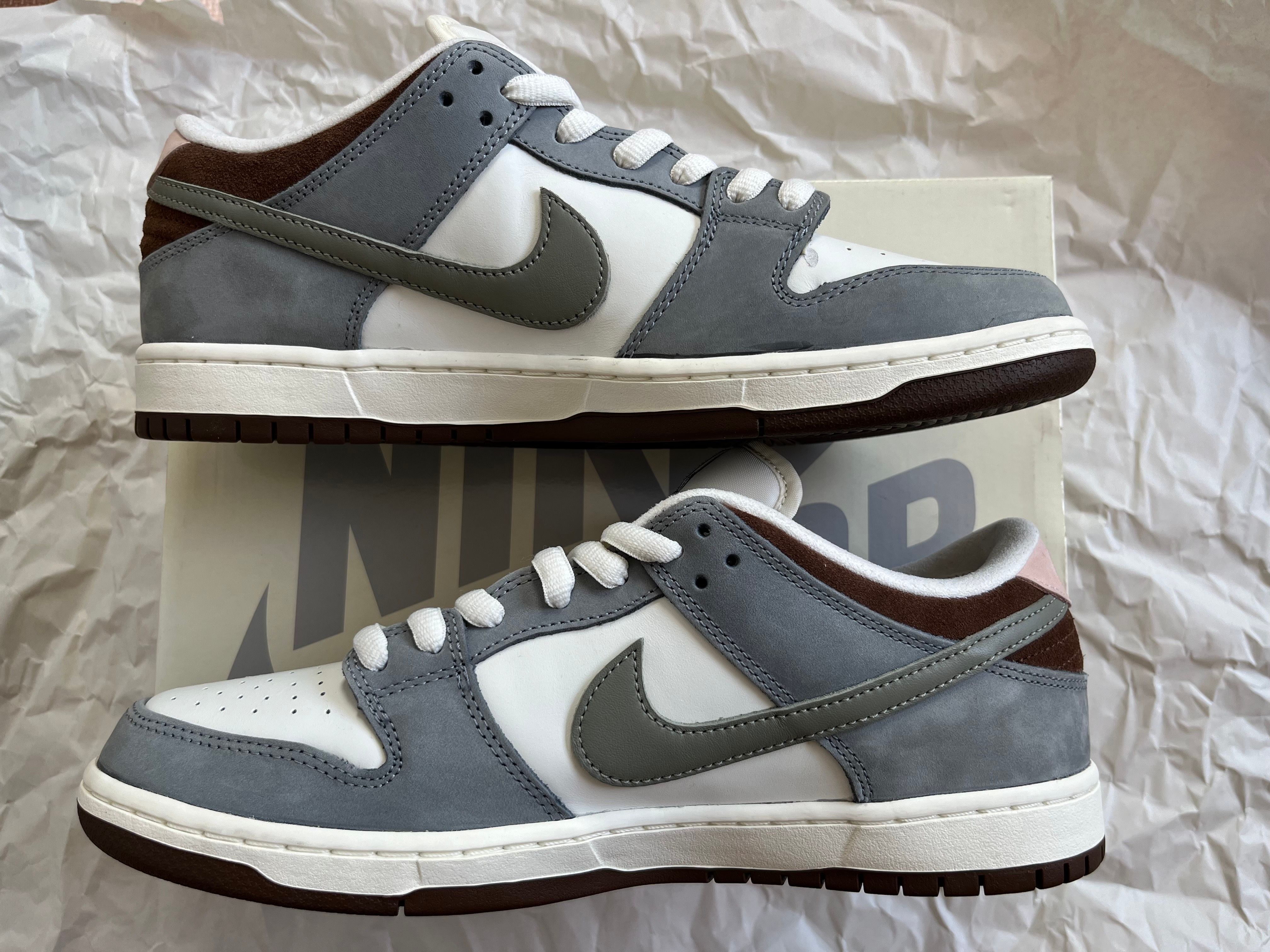 堀米 雄斗(Yuto Horigome) × Nike SB Dunk Low Pro QS "Wolf Grey"