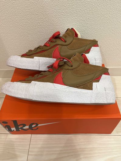 SACAI × NIKE BLAZER LOW "BRITISH TAN"