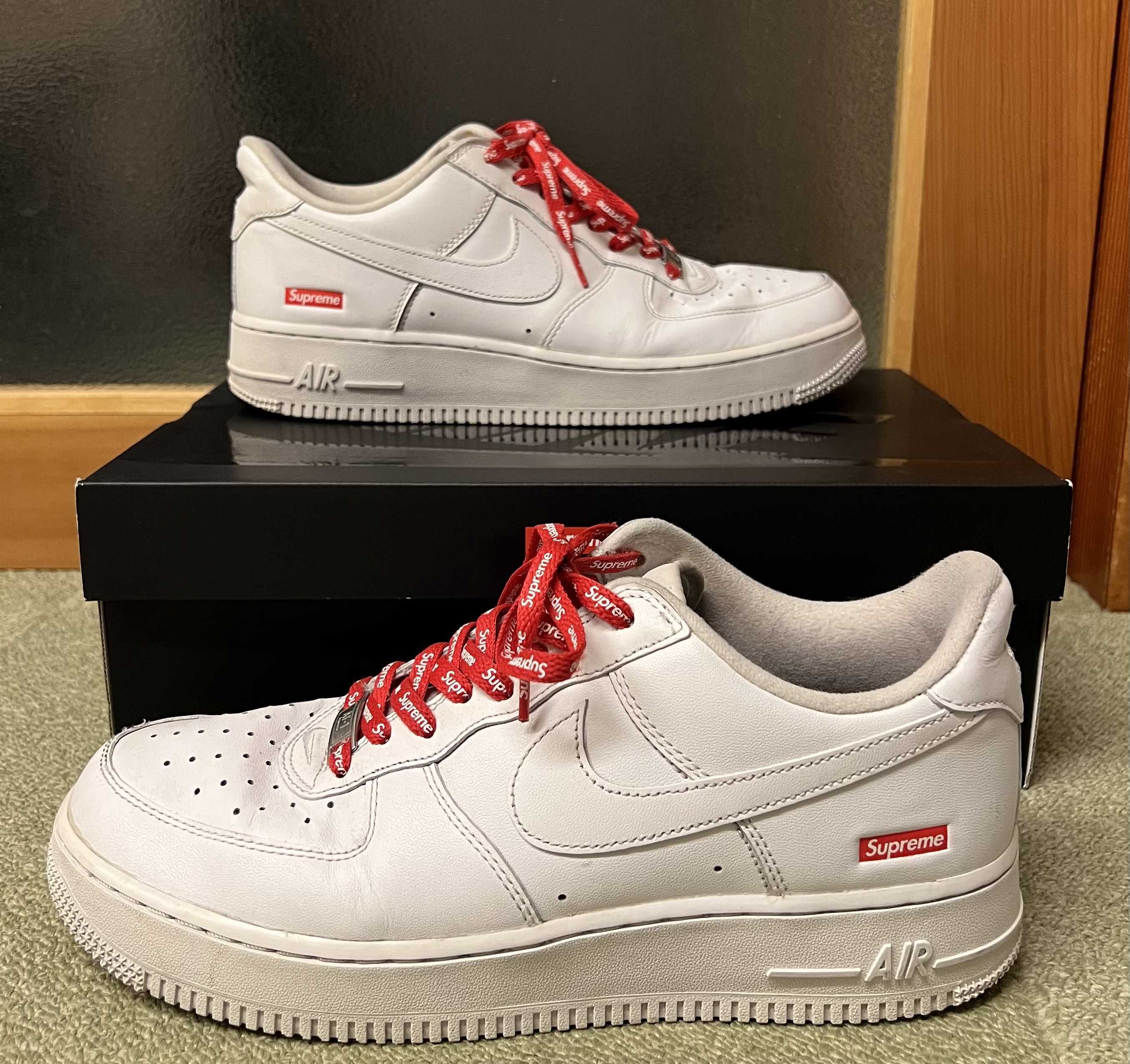 Supreme × Nike Air Force 1 Low "White"