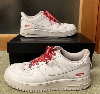Supreme × Nike Air Force 1 Low "White"