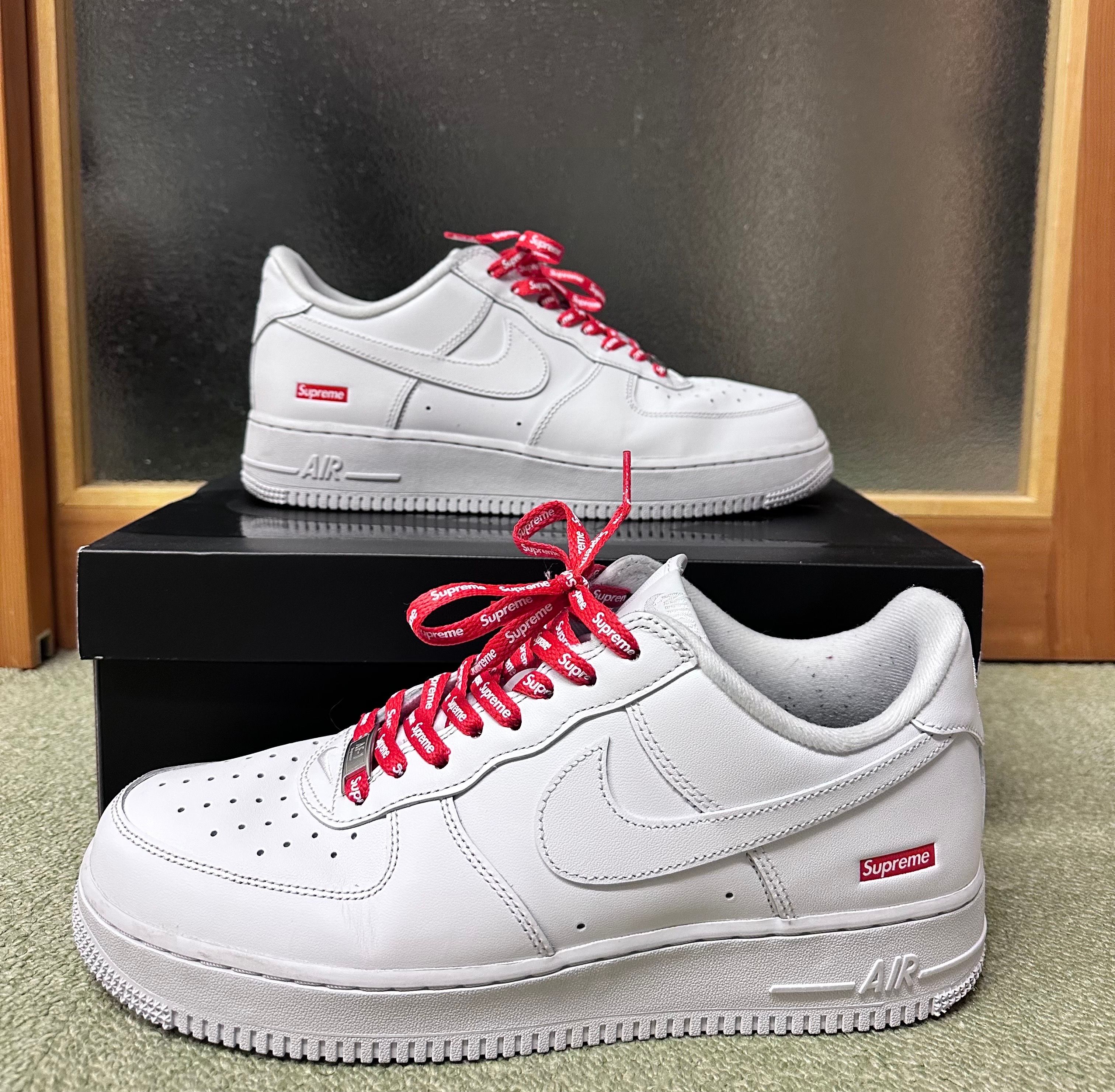 Supreme × Nike Air Force 1 Low "White"