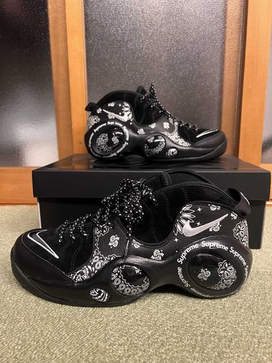 Supreme × Nike Air Zoom Flight 95 SP "Black/White"
