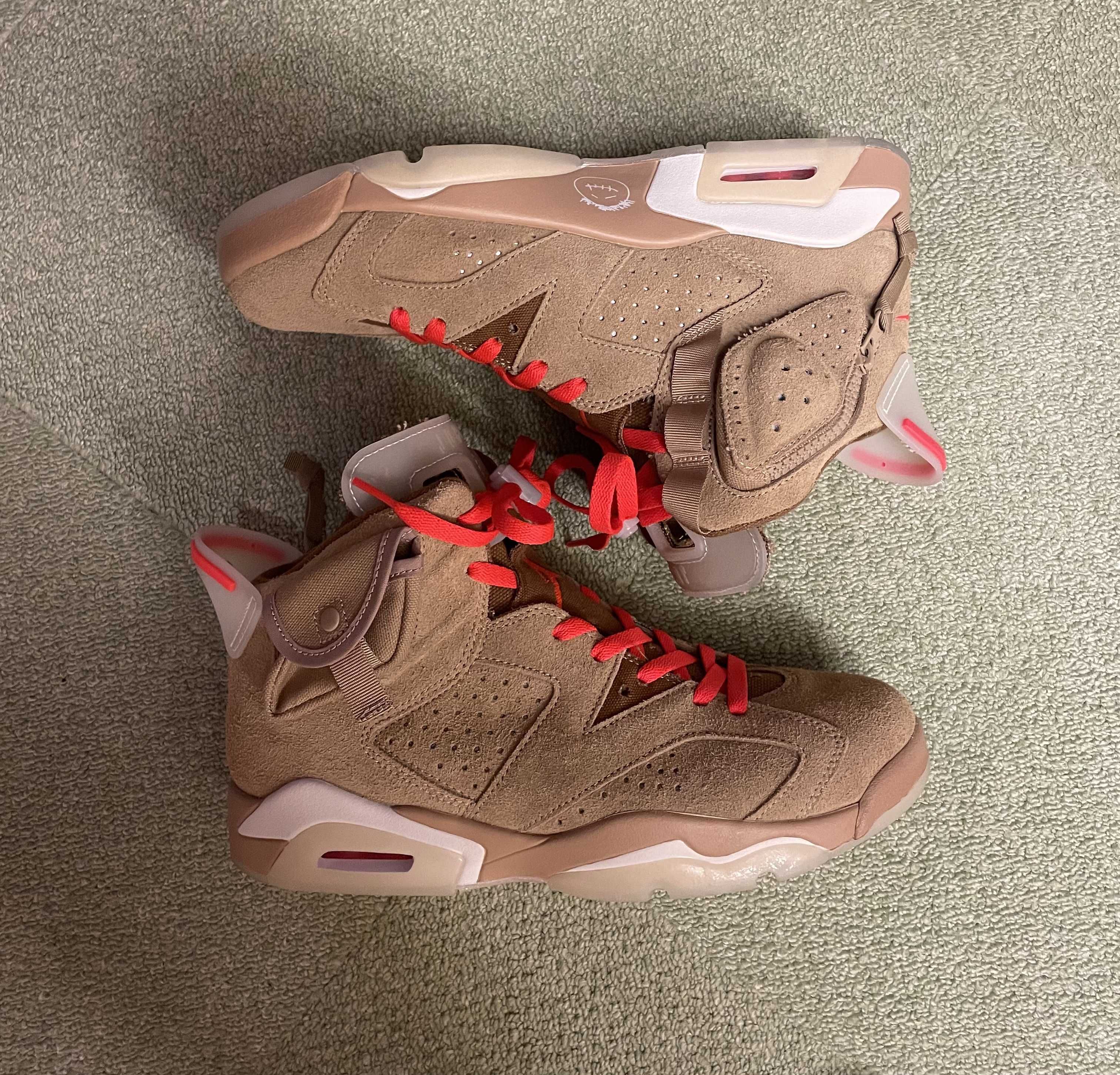 Travis Scott × Nike Air Jordan 6 "British Khaki"