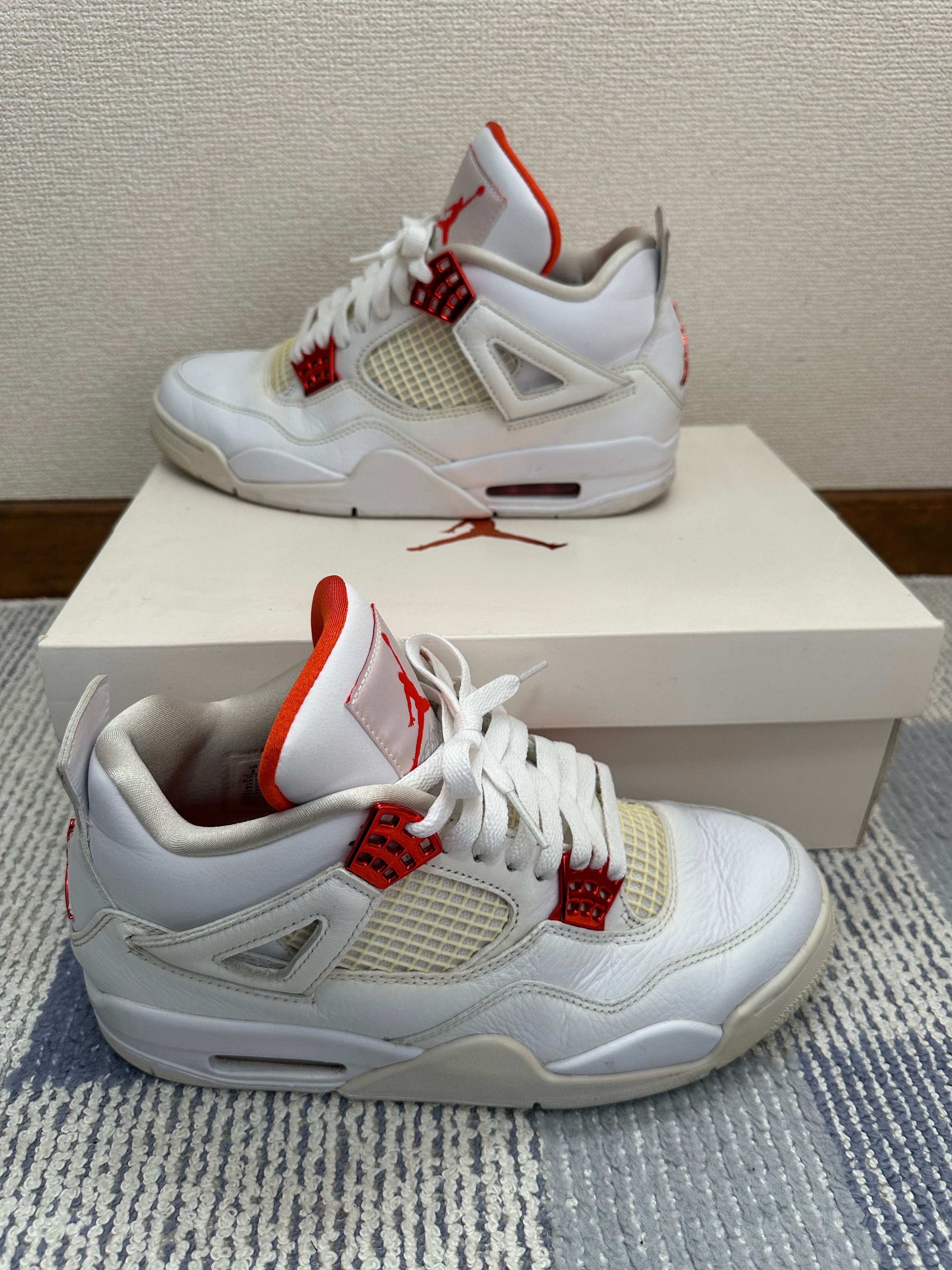 Nike Air Jordan 4 Retro "White/Team Orange"