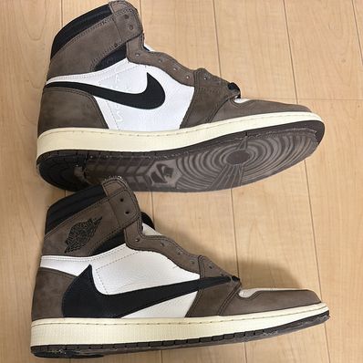 Travis Scott × Nike Air Jordan 1 Retro High OG TS SP "Sail/Dark Mocha"