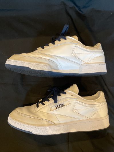 1LDK × REEBOK CLUB C 85 "WHITE/NAVY"