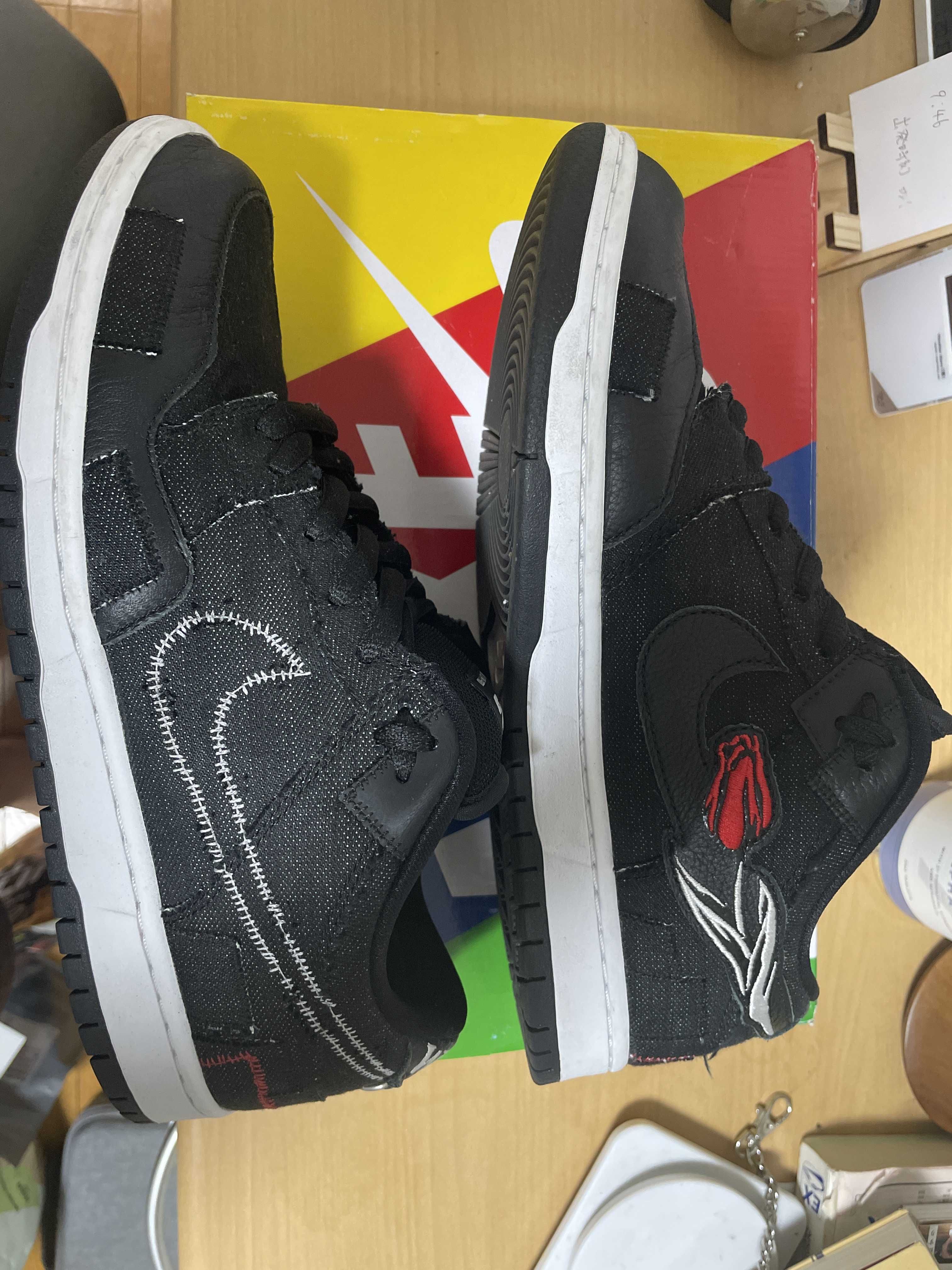 Wasted Youth × Nike SB Dunk Low "Black Denim" / VERDY