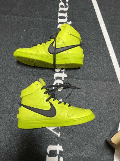AMBUSH × NIKE DUNK HIGH "FLASH LIME"