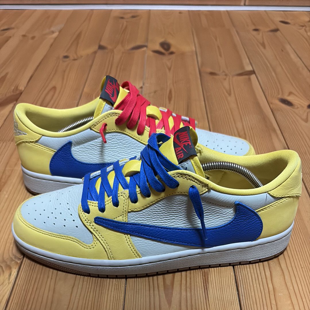 Travis Scott × Nike Women's Air Jordan 1 Retro Low OG "Canary"