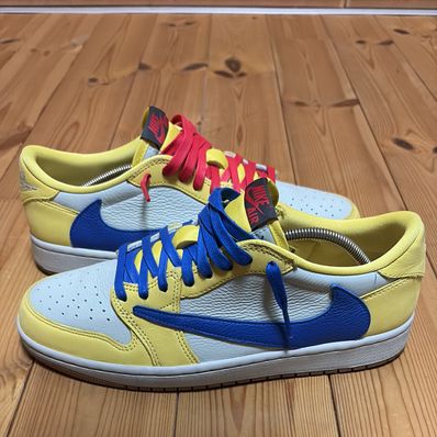 Travis Scott × Nike Women's Air Jordan 1 Retro Low OG "Canary"